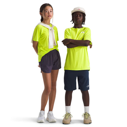 The North Face Teen Sunriser S/S Tee Tops in Green Color