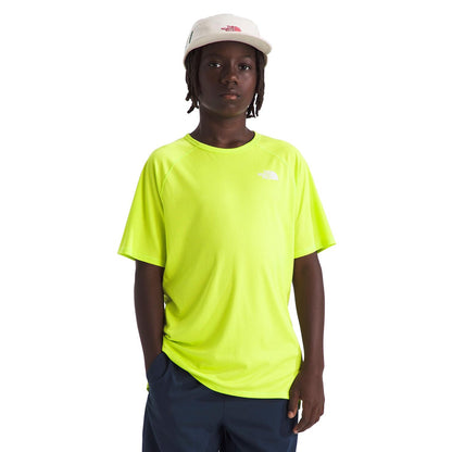 The North Face Teen Sunriser S/S Tee Tops in Green Color