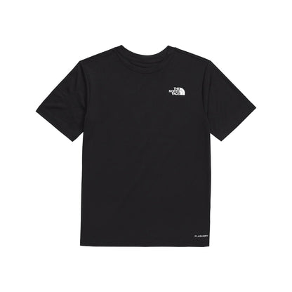 The North Face Teen New 24/7 S/S Tee Tops in Black Color