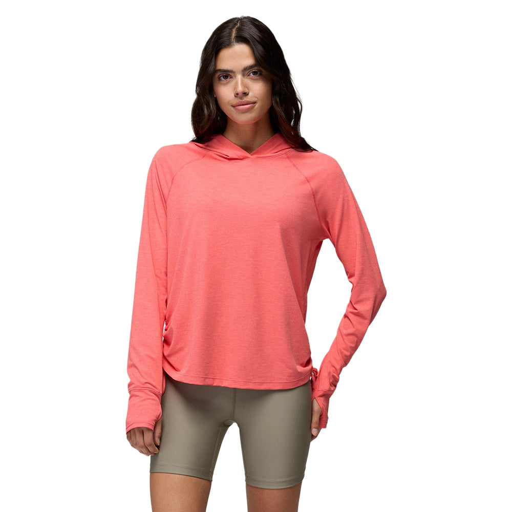 Prana Eileen Hoodie Pullover in Orange Color