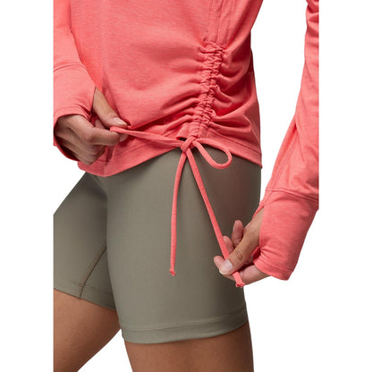 Prana Eileen Hoodie Pullover in Orange Color