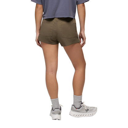 Prana Stretch Zion Halle Short in Brown Color