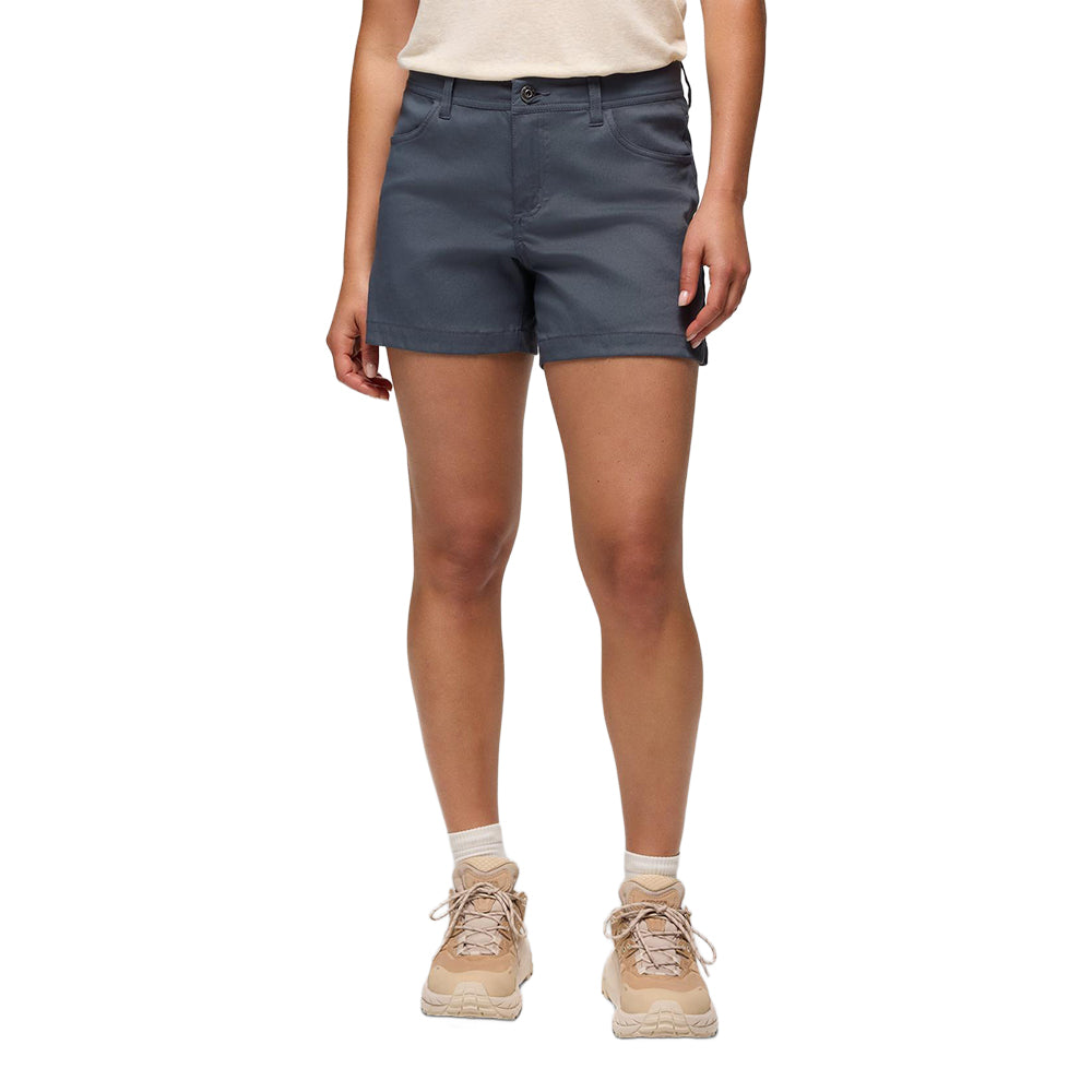 Prana Stretch Zion Halle Short in Blue Color