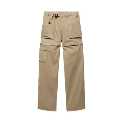 Prana Stretch Zion Convertible Pants in Khaki Color