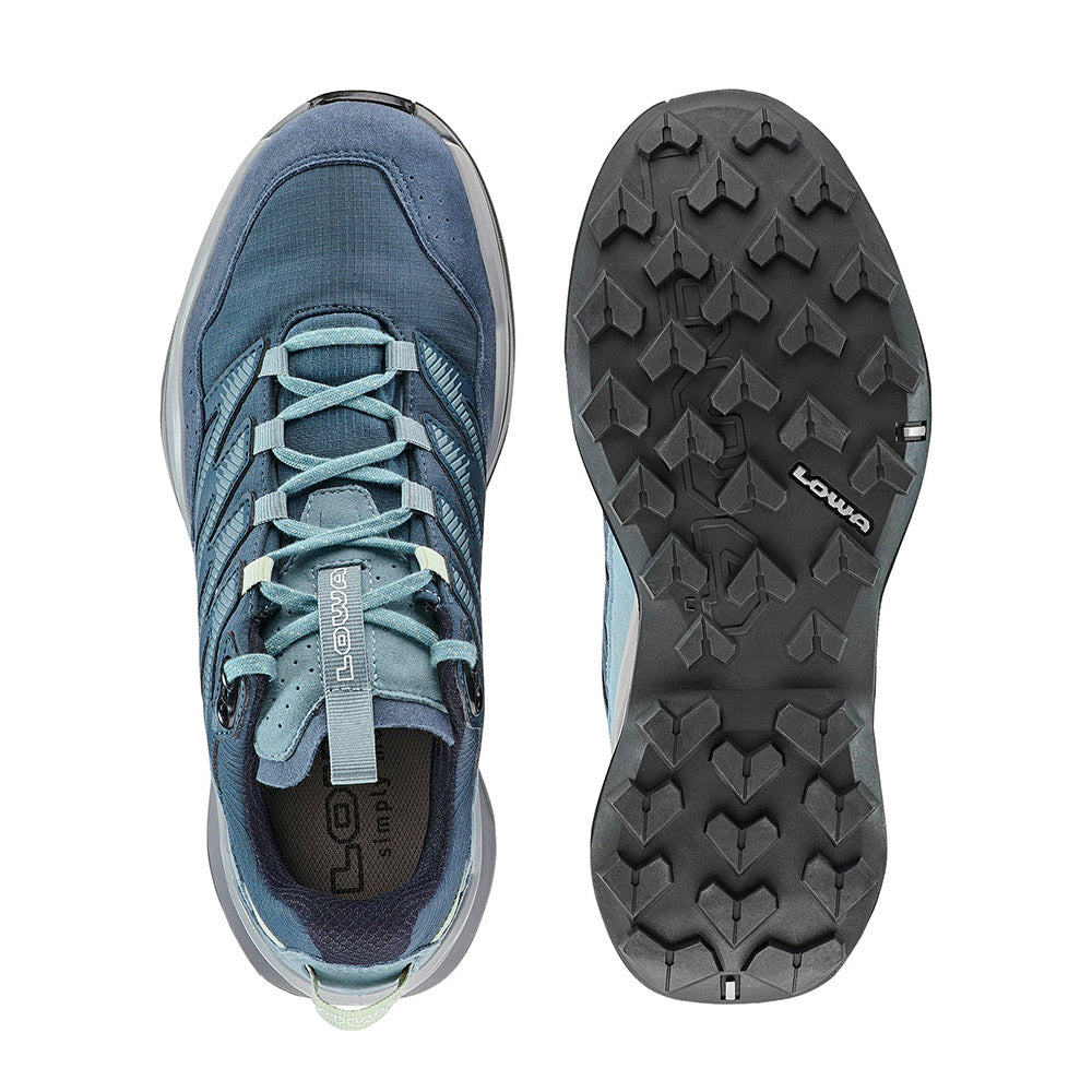 Lowa Maddox Pro GORE-Tex Lo Ws Boots in Blue Color