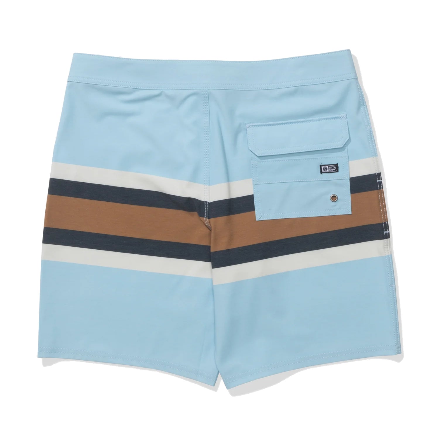 Salty Crew Stripe Boardshorts Swimsuits in Blue Color
