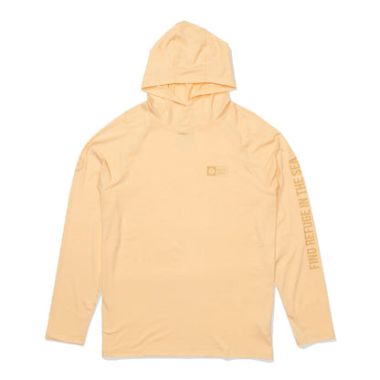 Salty Crew Mariner Lite UV Hoodie Swimsuits in Yellow Color