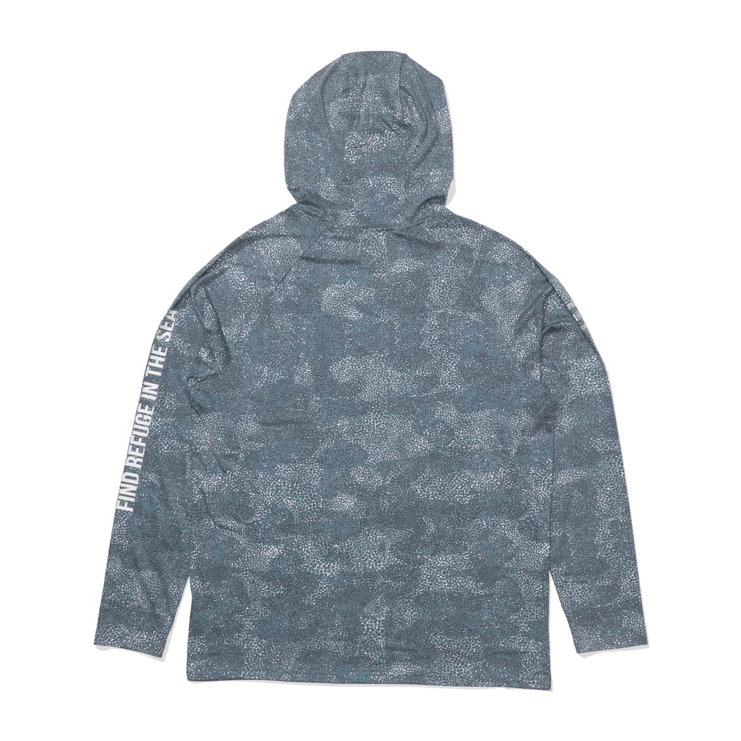 Salty Crew Mariner Lite UV Hoodie Swimsuits in Blue Color
