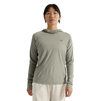 Arc'Teryx Sunna Hoody W Tops in Brown Color