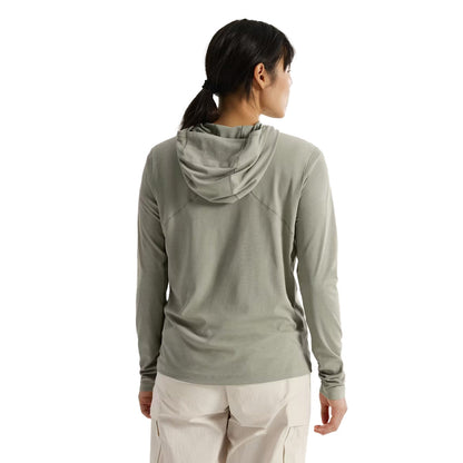 Arc'Teryx Sunna Hoody W Tops in Brown Color