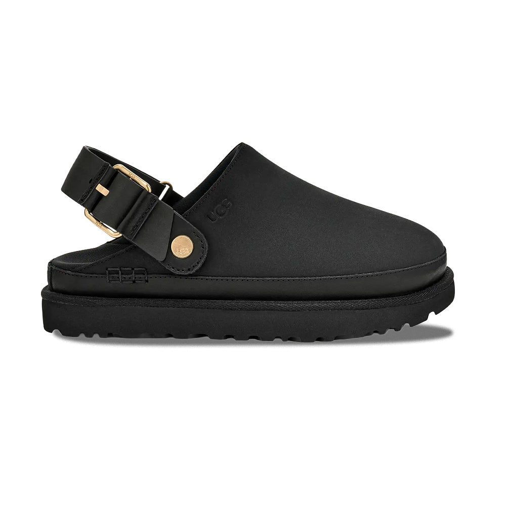 Ugg W Goldenstar Villa Clog Slip-Ons in Black Color