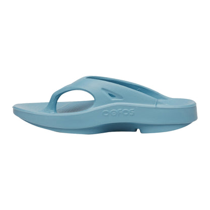 Oofos Thong Sandals Footwear Accessories in Blue Color