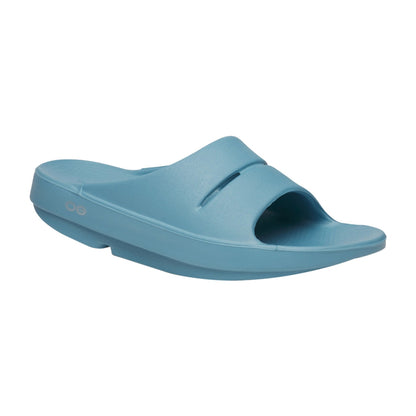 Oofos Slide Sandals Footwear Accessories in Blue Color