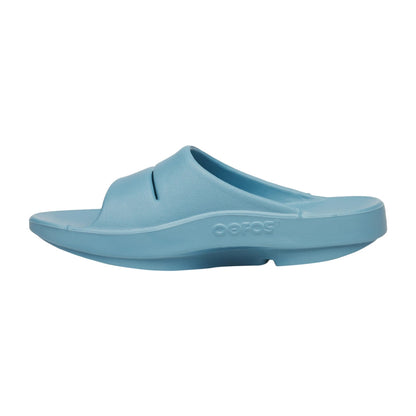 Oofos Slide Sandals Footwear Accessories in Blue Color
