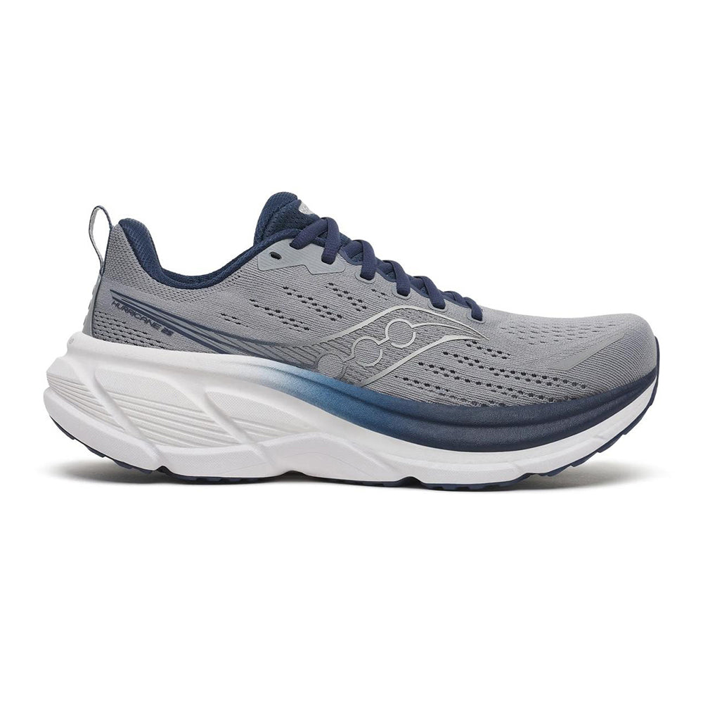 Saucony Hurricane 25 Running Shoes in Grey Color