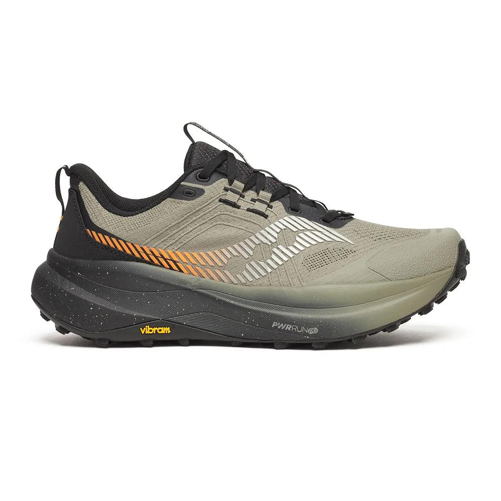 Saucony Xodus Ultra 4 Trail Running Shoes in Green Color