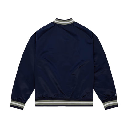 Mitchell And Ness new york yankees Ltwt Satin Jacket Fan Apparel in Blue Color