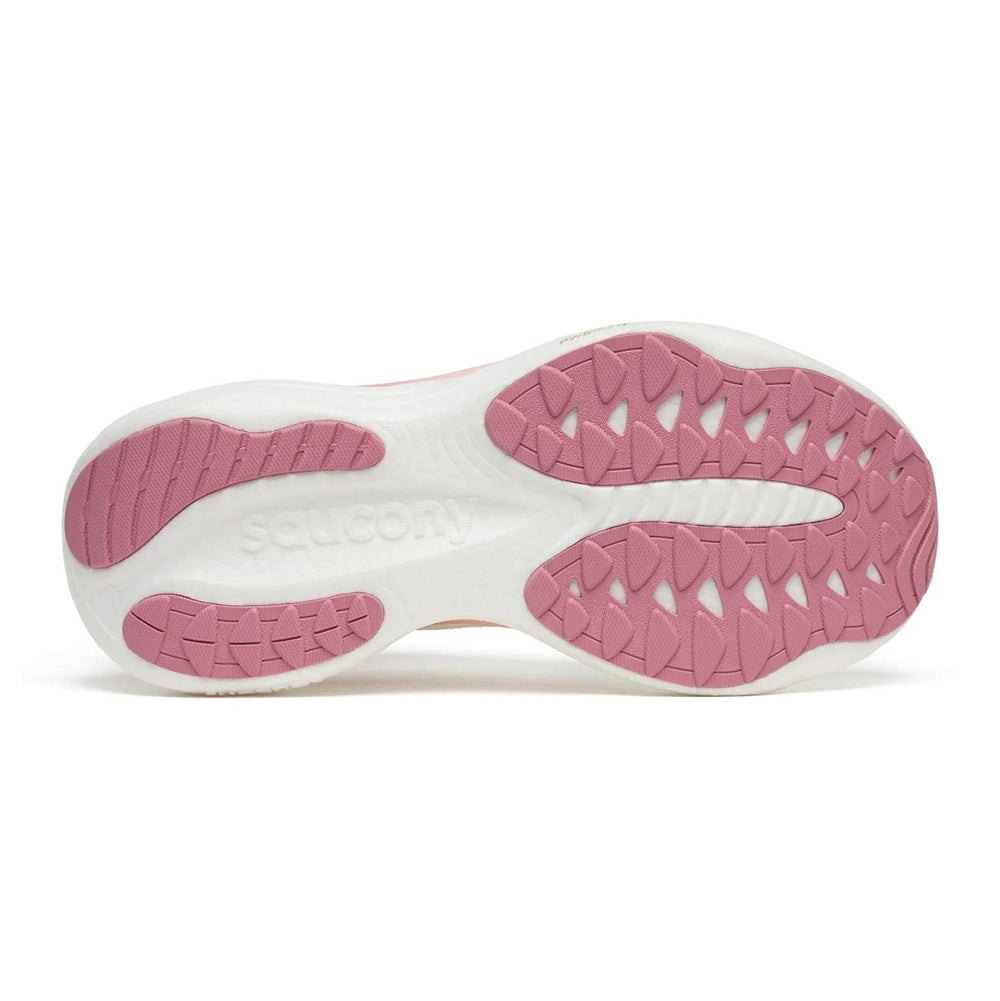 Saucony Ride 19 Running Shoes in White Color