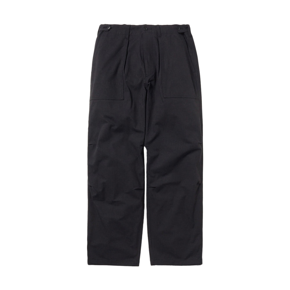 Snow Peak Takibi Herringbone Pants in Black Color