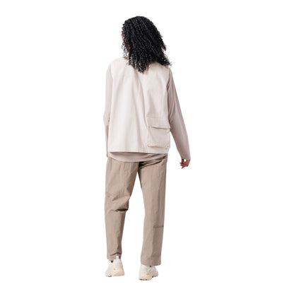 Snow Peak Takibi Herringbone Vest in White Color