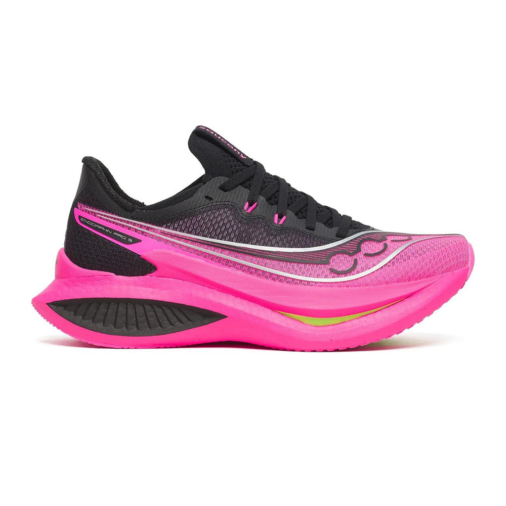 Saucony Mens Endorphin Speed 5 Shoes | CITRON/LAPIS – Paragon Sports