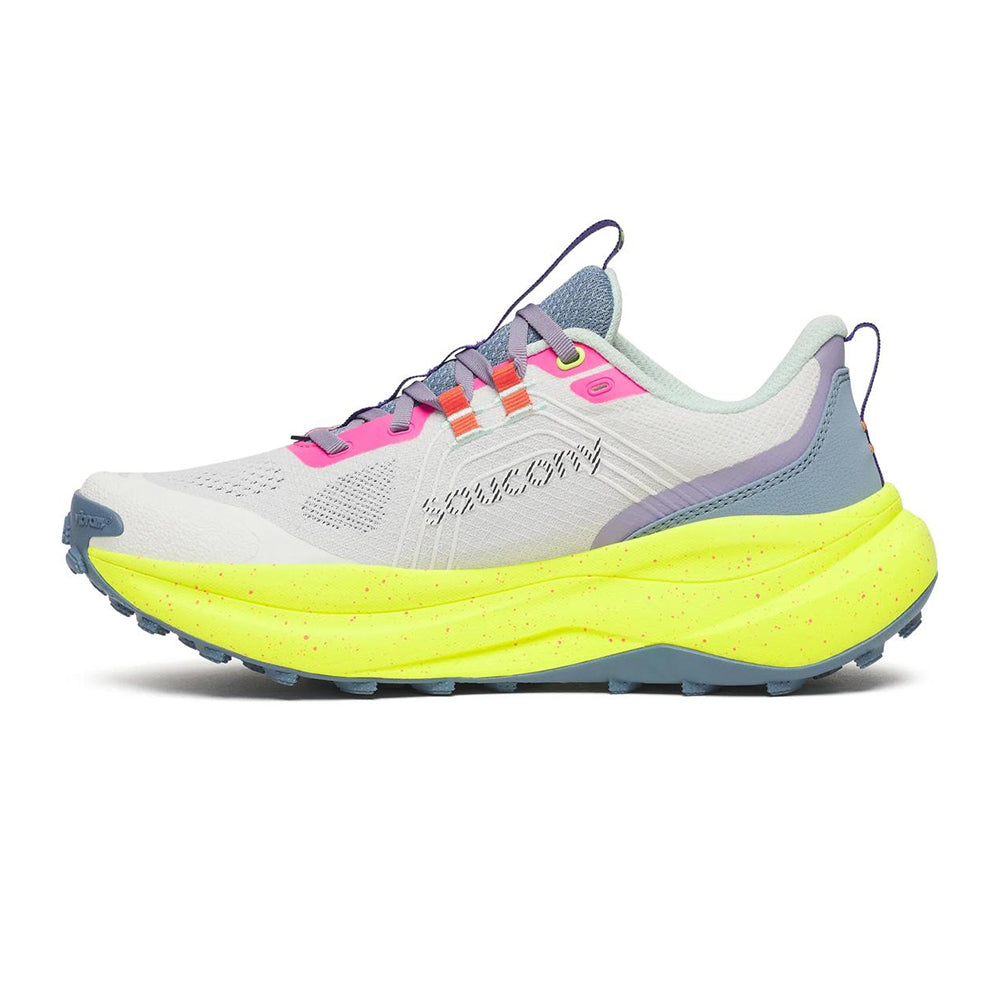 Saucony Xodus Ultra 4 Trail Running Shoes in White Color