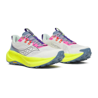 Saucony Xodus Ultra 4 Trail Running Shoes in White Color