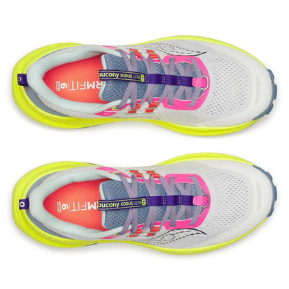 Saucony Xodus Ultra 4 Trail Running Shoes in White Color