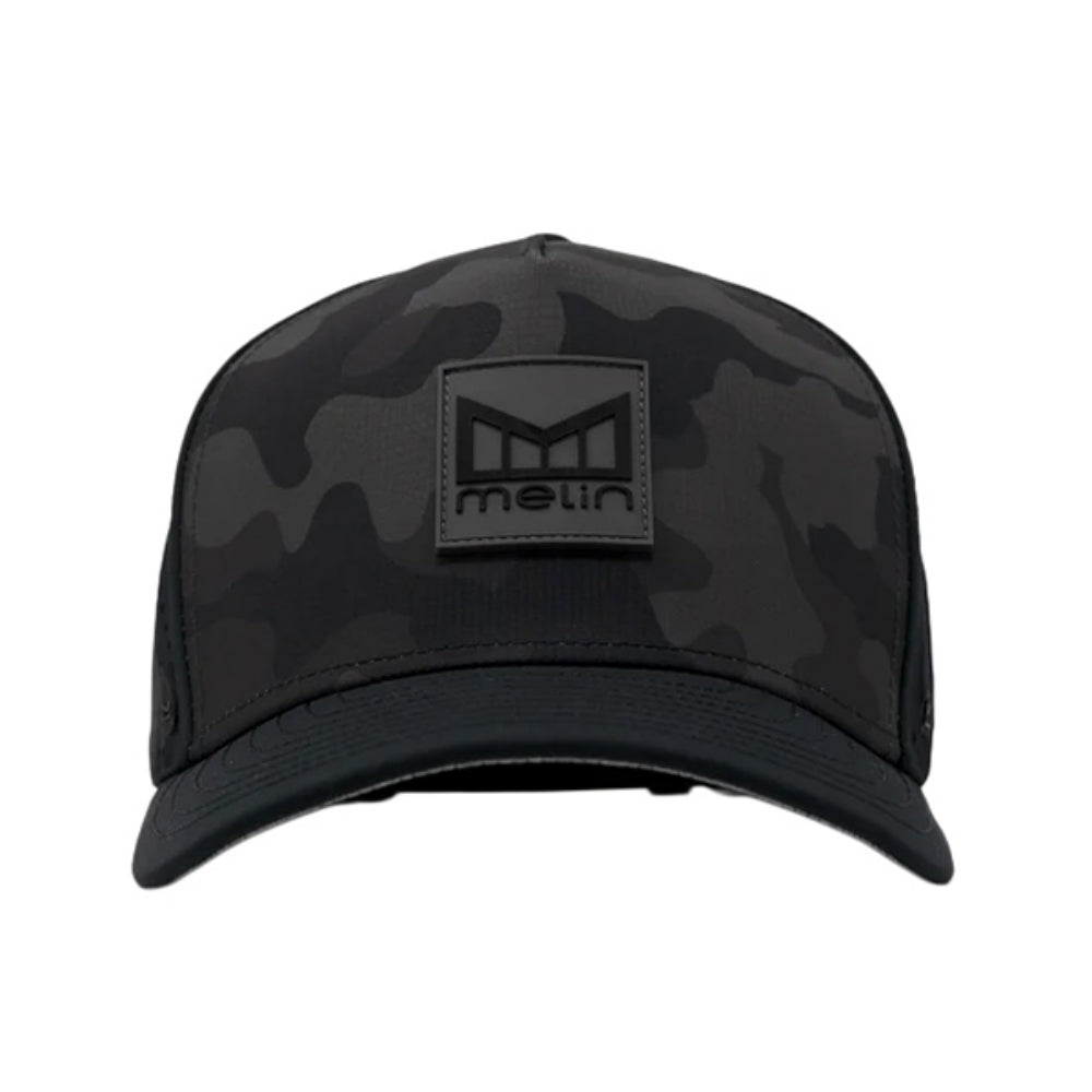 Melin Hydro Odyssey Stacked Hats in Black Color