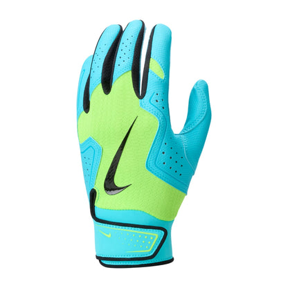 Nike Alpha 2.0 Bg Batting Gloves in Green Color