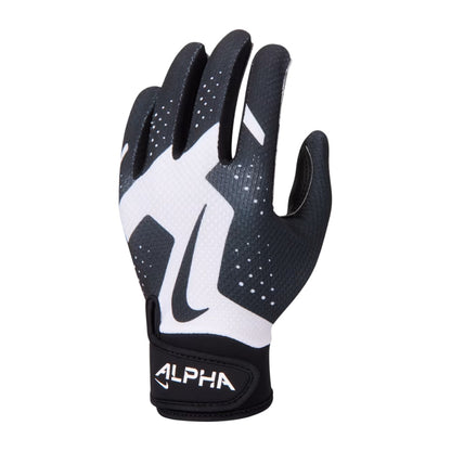 Nike Alpha 2.0 Bg Tee Ball Batting Gloves in Black Color
