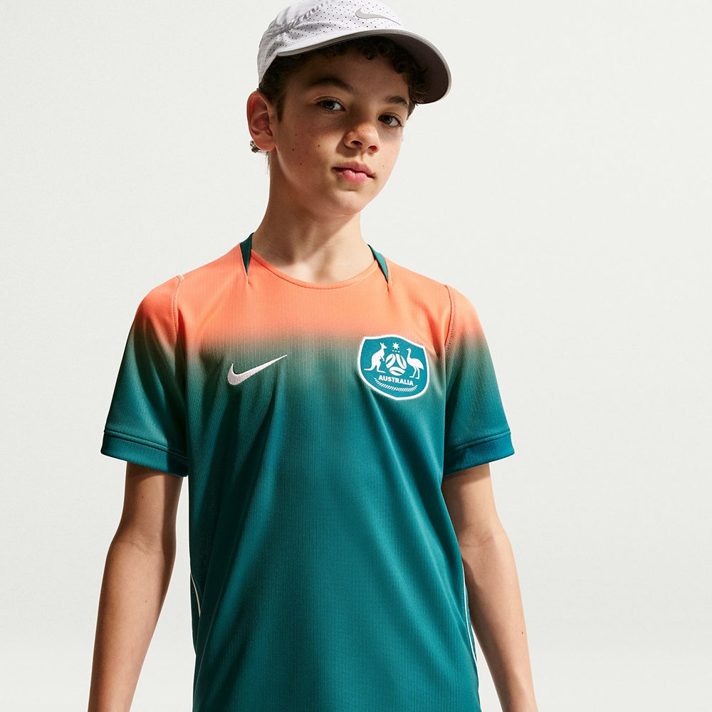 Nike Australia 2026 Stadium Fan Apparel in Green Color