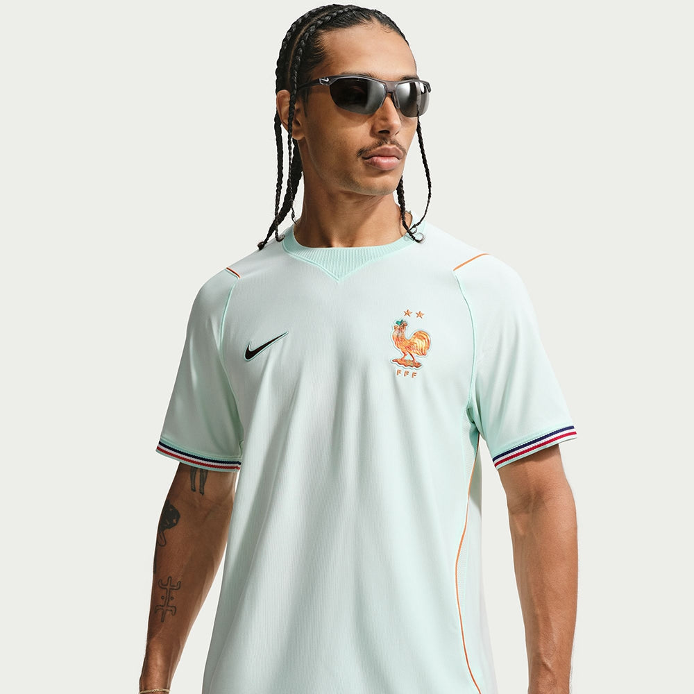 Nike Fff 26 Stad away Jersey Fan Apparel in Green Color