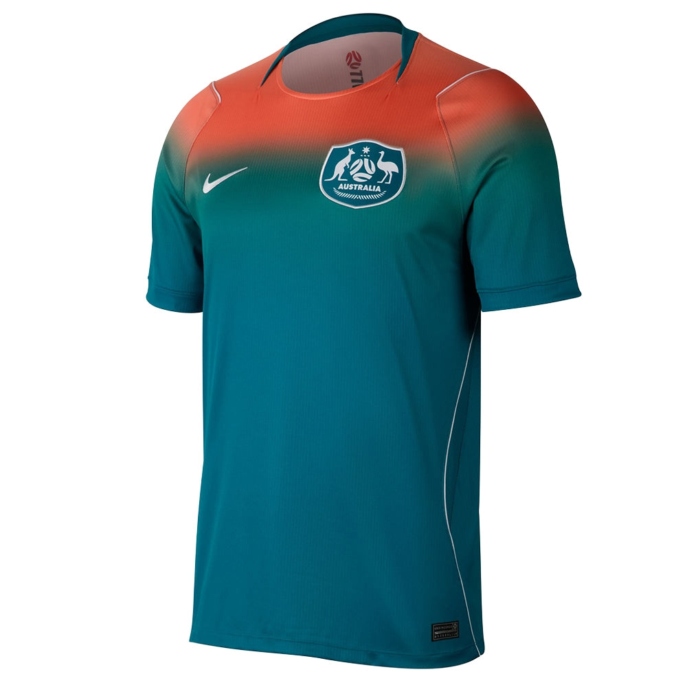 Nike Australia 2026 Stadium Fan Apparel in Green Color