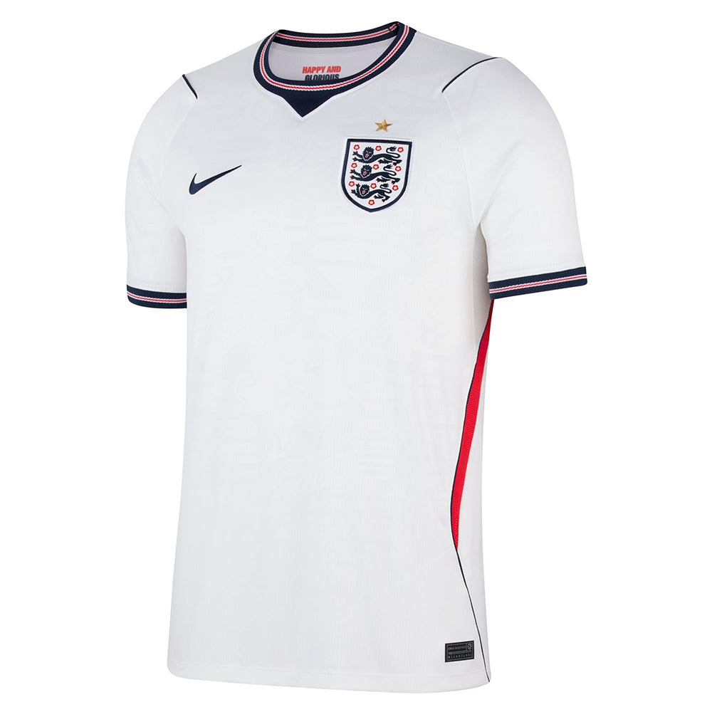 Nike England 26 Std home Jersey Fan Apparel in White Color