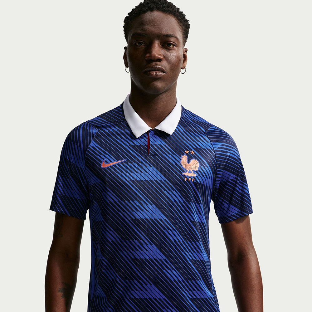 シャツ fluss needle punch football shirts Nike Mens FFF 2026 Stadium Home Jersey | 480-ROYCPR – Paragon Sports