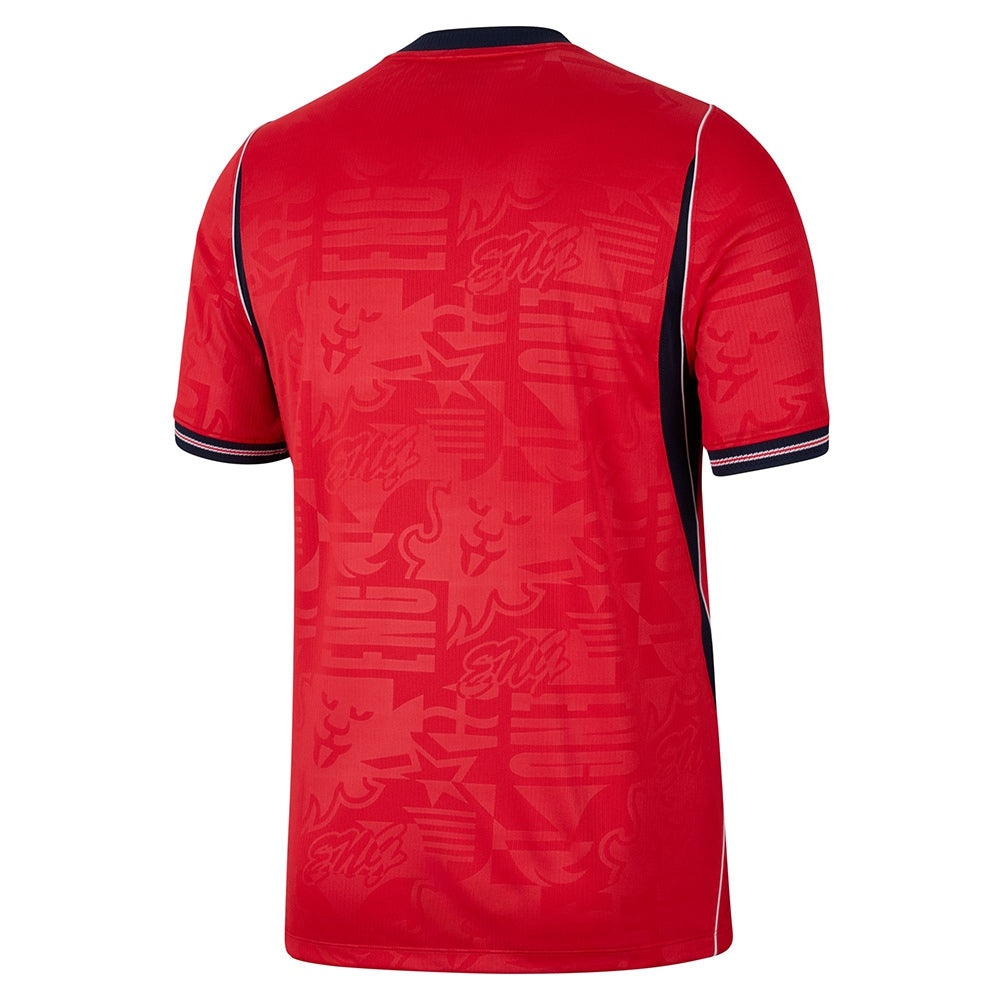 Nike England 26 Std away Jersey Fan Apparel in Red Color