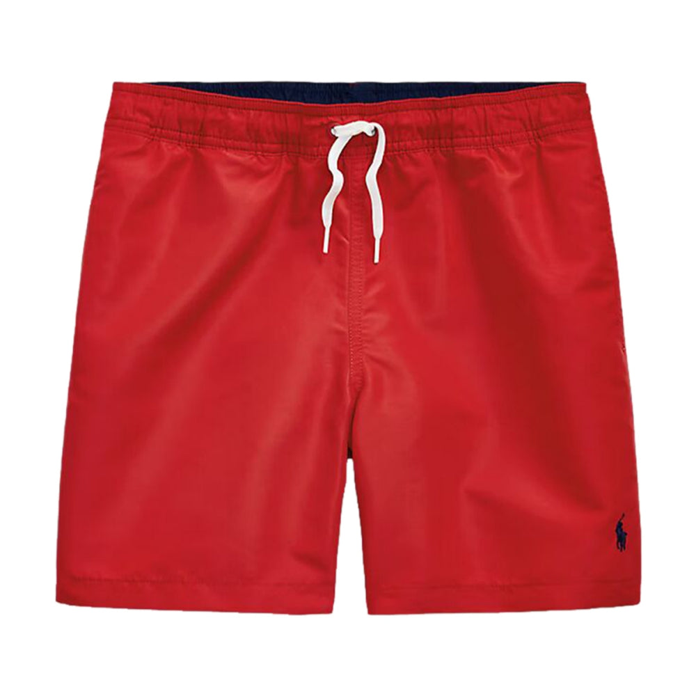 Polo Ralph Lauren Traveler Swim Trunk Swimsuits in Red Color