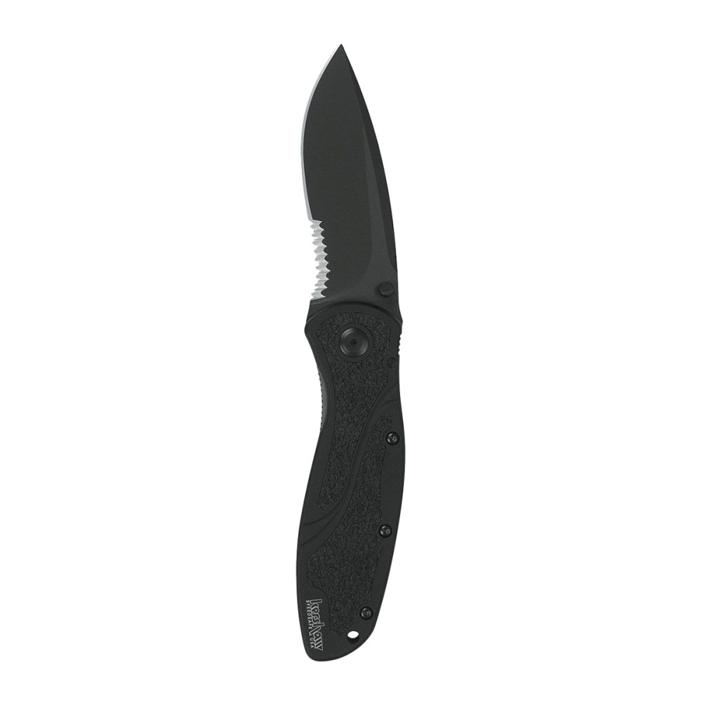 Liberty Mountain Kershaw Blur Black Surrat Knives in Black Color