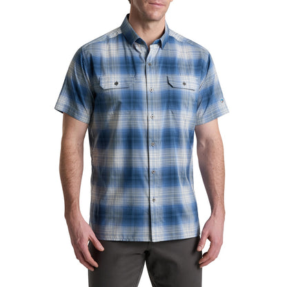 Kuhl M Response Shirt Tops in Blue Color