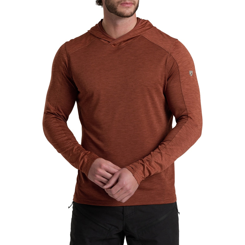 Kuhl Engineered Hoody Pullover in Brown Color