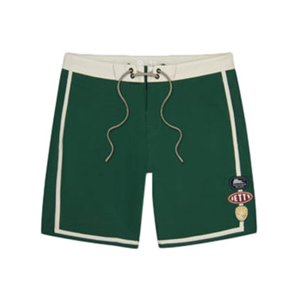 Jetty Hudson Hybrid Boardshort Swimsuits in Green Color