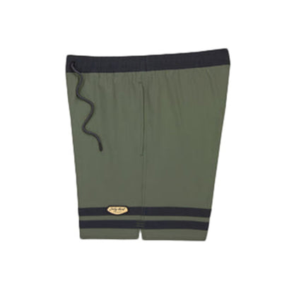 Jetty Reckoner Lined Short Swimsuits in Green Color