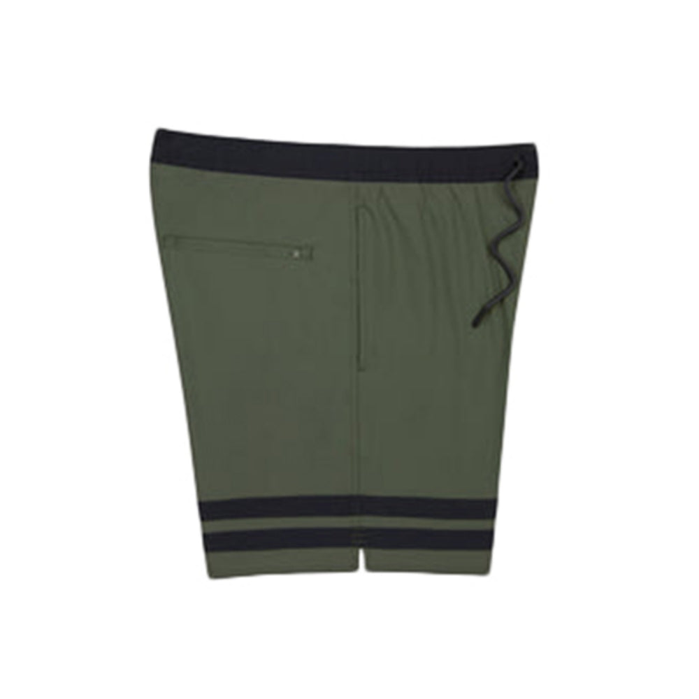 Jetty Reckoner Lined Short Swimsuits in Green Color