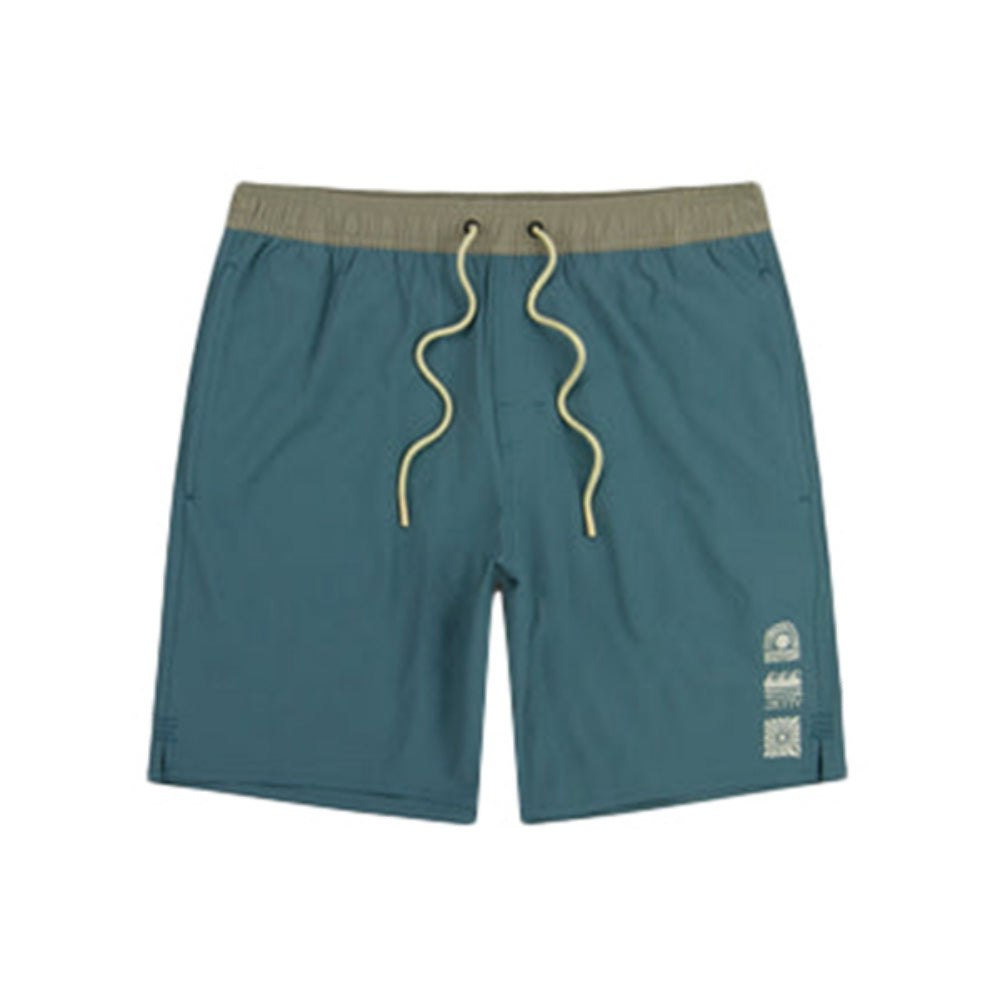Jetty Reckoner Lined Short Swimsuits in Blue Color