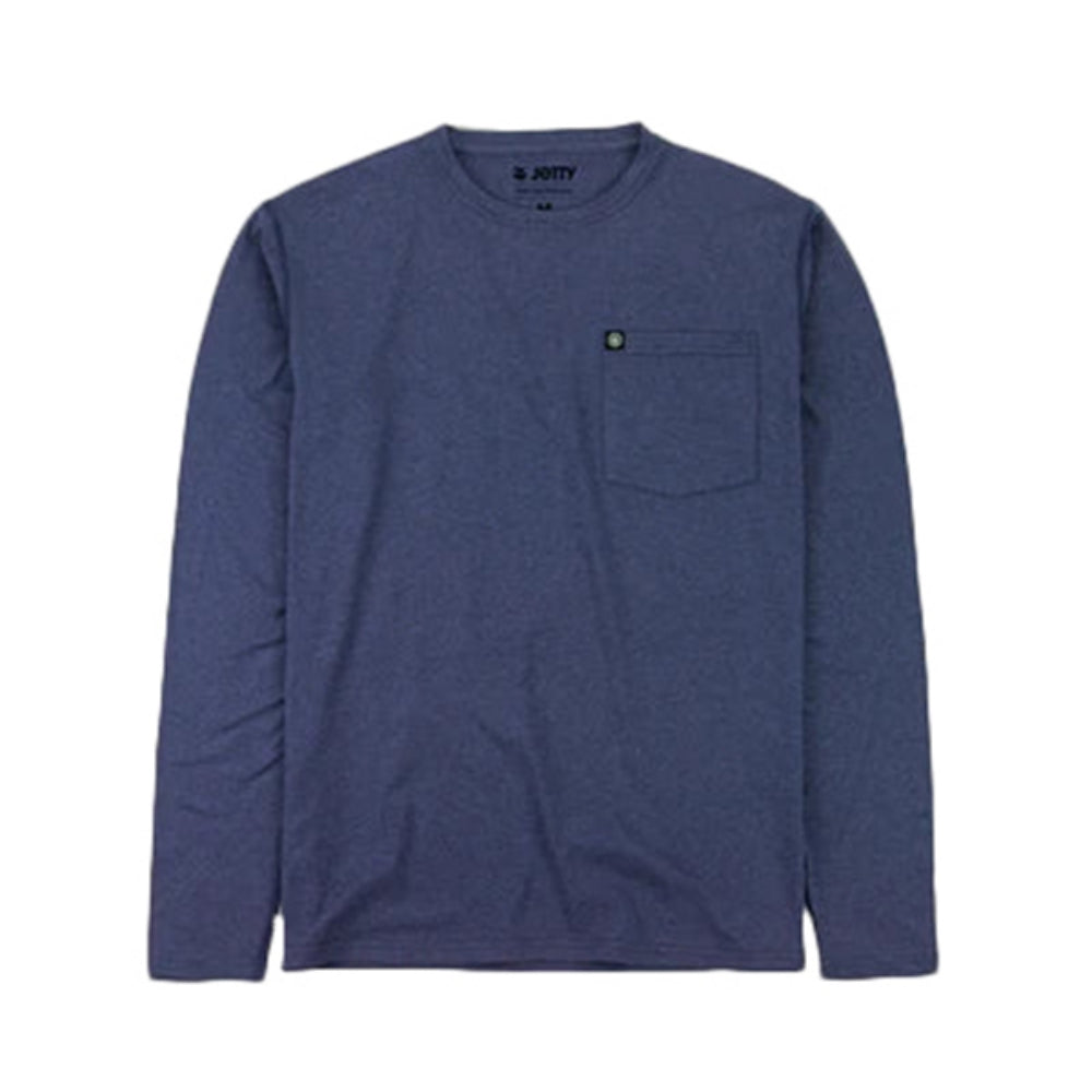 Jetty Hydra Performance Ls Tops in Blue Color
