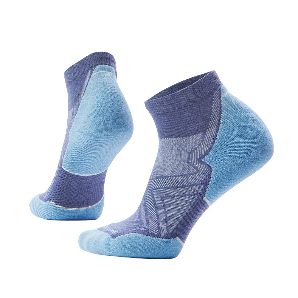 Smartwool Run Targeted Cush.Ank Socks in Blue Color