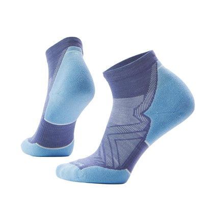 Smartwool Run Targeted Cush.Ank Socks in Blue Color
