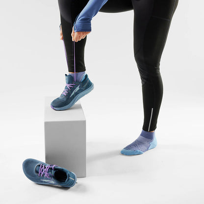 Smartwool Run Targeted Cush.Ank Socks in Blue Color