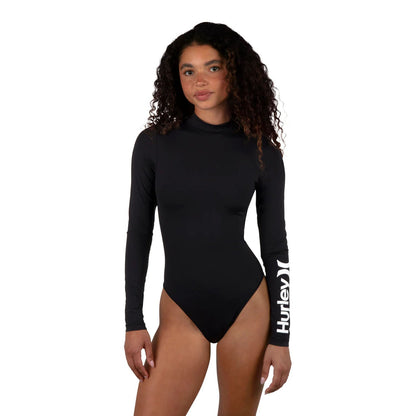 Hurley Oao Solid Mock Surf Suit Swimsuits in Blue Color